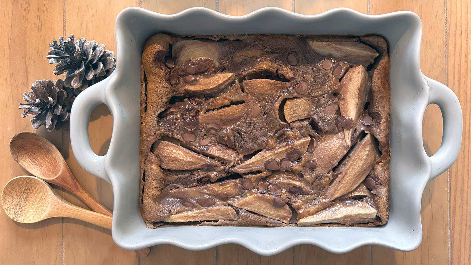 Chocolate Pear Clafoutis