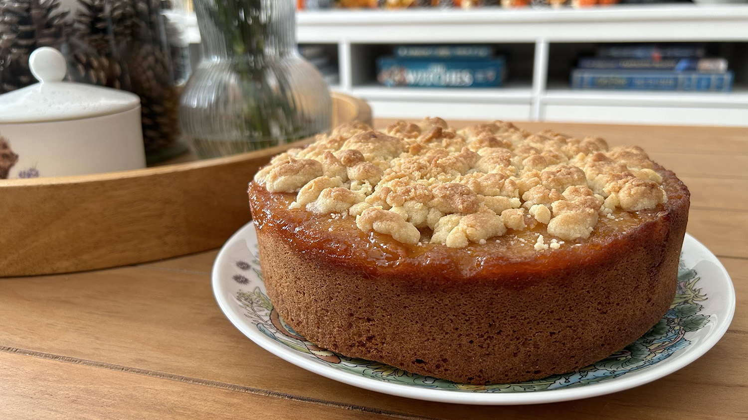Upside down nectarine pound cake Recipe J.D. Jenkins