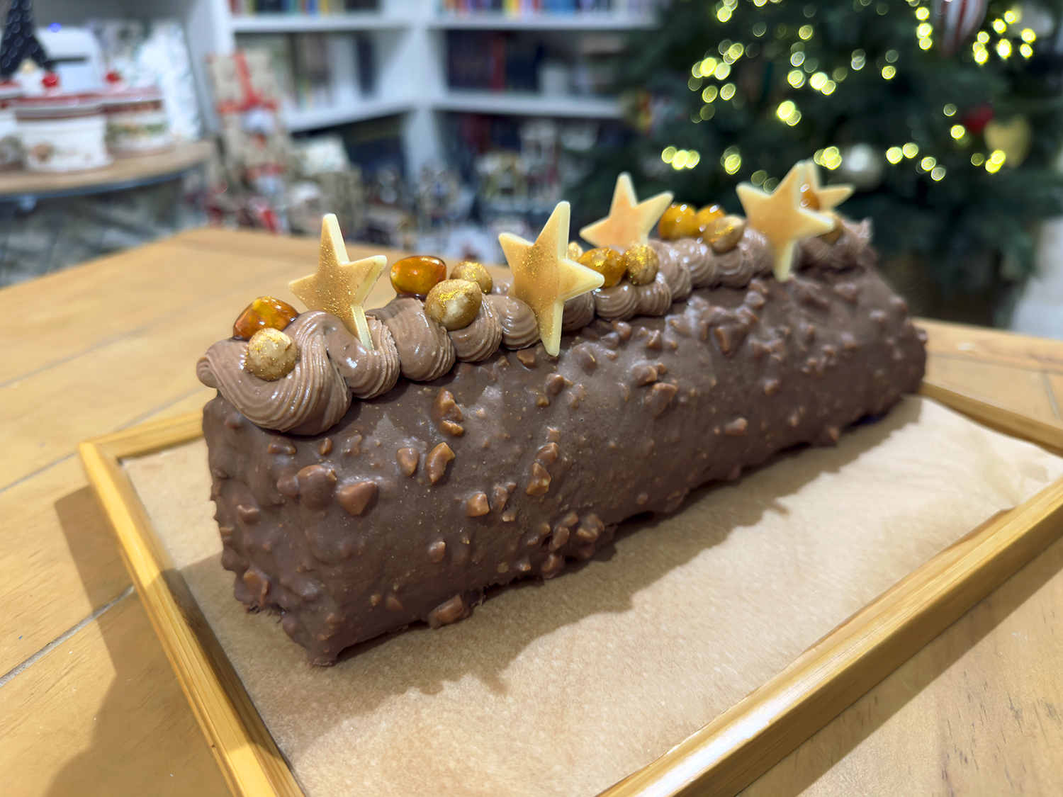 Black Forest Yule Log, bûche de Noël recipe