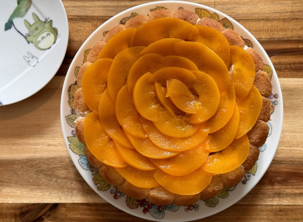 Peach Charlotte Cake Recipe