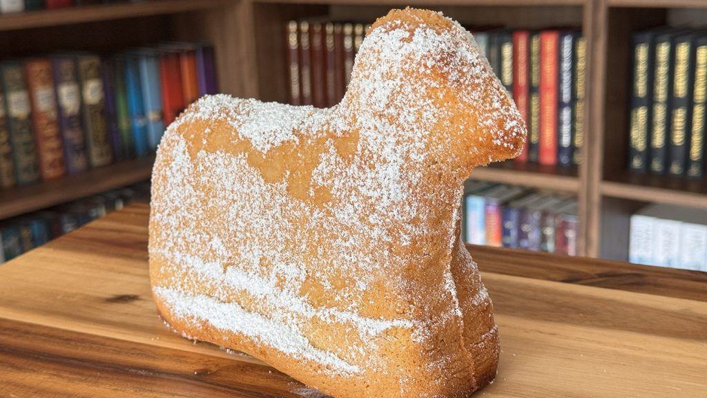 Lammele (Easter lamb cake) recipe